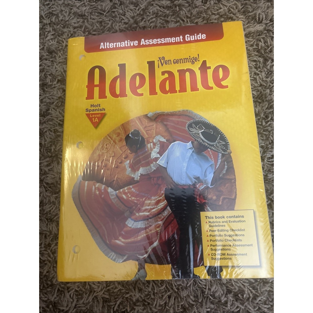 TESTING PRG VEN CONMIGO!‎ ADELANTE LV1 A By Holt Rinehart & Winston Complete Set